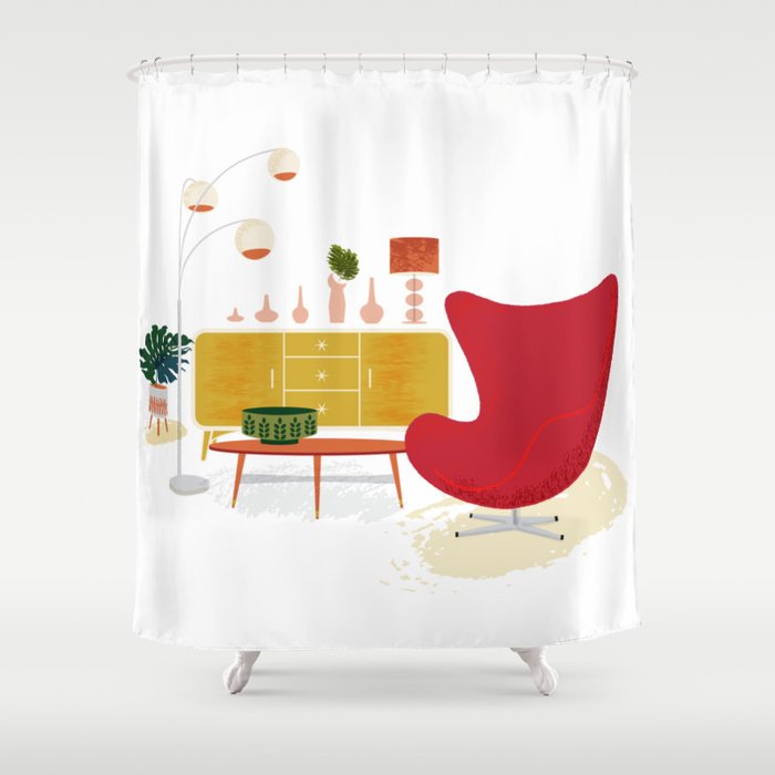 My Living Room Shower Curtain