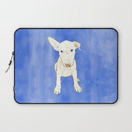 English bull terrier puppy pop art Laptop Sleeve