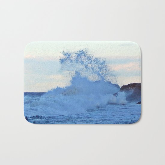 Exploding Surf Bath Mat