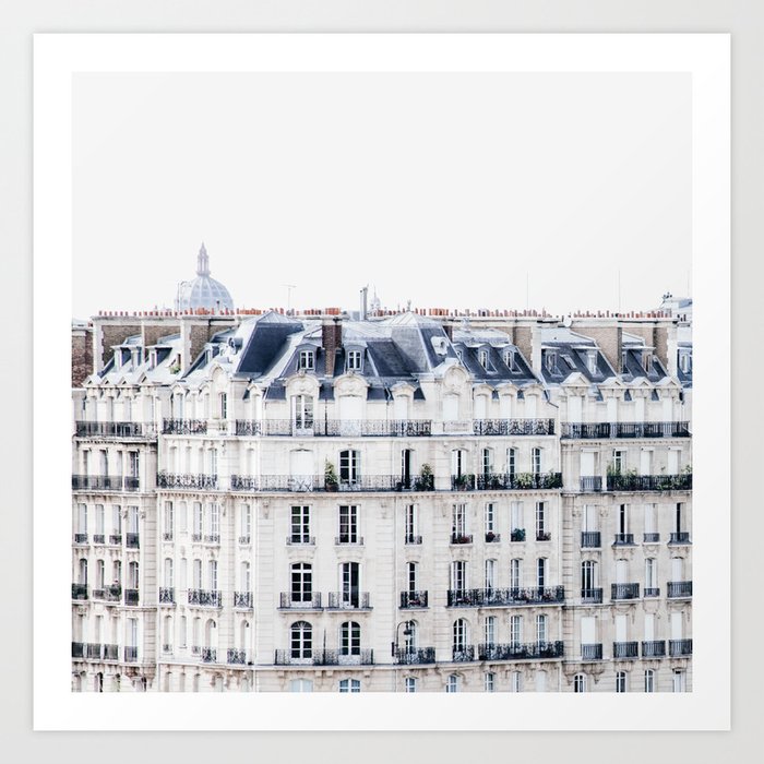 Bonjour Paris - Architecture and Travel Photography Art Print