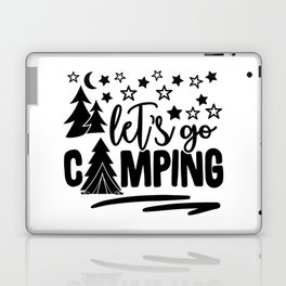 Let's Go Camping Laptop Skin