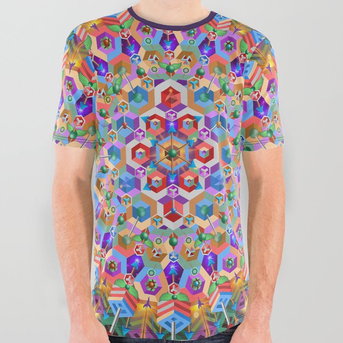 Astral Plane All Over Graphic Tee