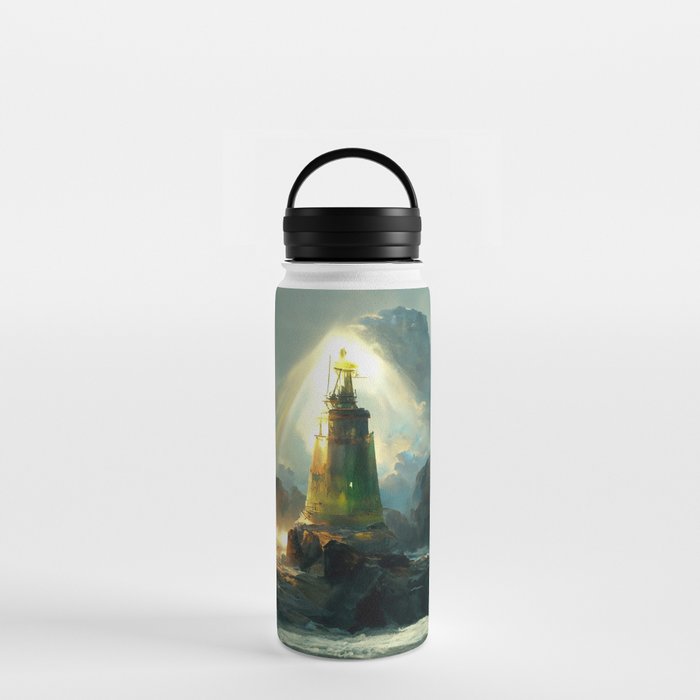 Lighthouse Art - A Ray of Light A Water Bottle