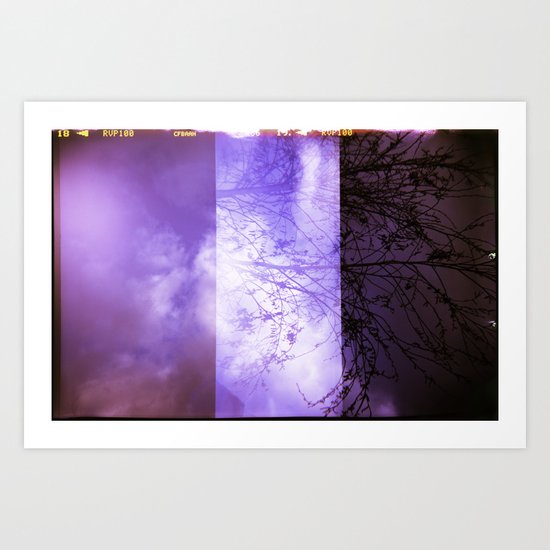 Lomographic Sky 2 Art Print