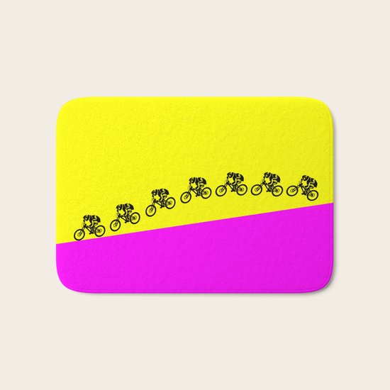 Mountain Bike Bath Mat