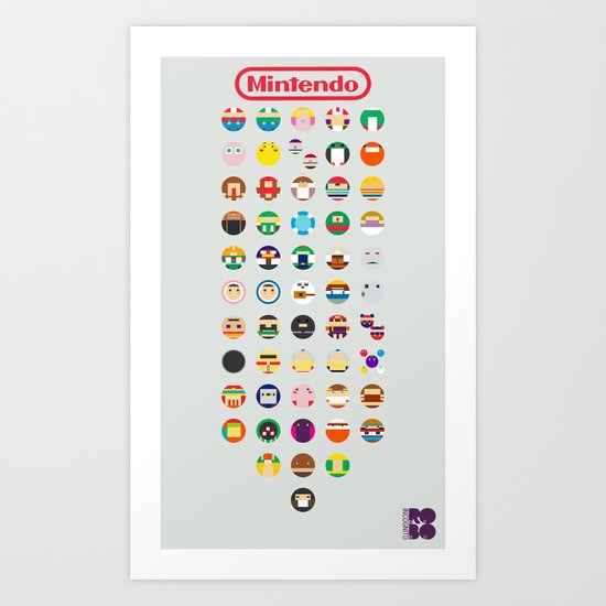 Mintendo Art Print