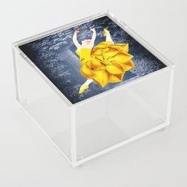 The happiness of dancing Acrylic Box