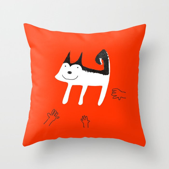 we can help you! Throw Pillow
