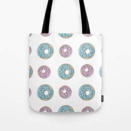 Donut pattern Tote Bag