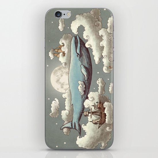 Ocean Meets Sky (original) iPhone & iPod Skin