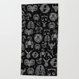 Astrological Beach Towel