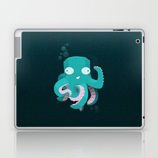 Cute Octopus Laptop & iPad Skin