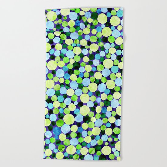Confetti Pattern 04 Beach Towel