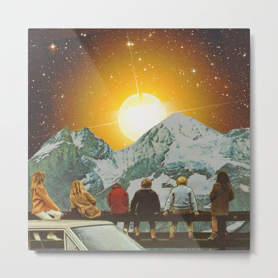 Children of mountain Metal Print