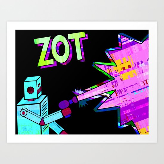zot Art Print