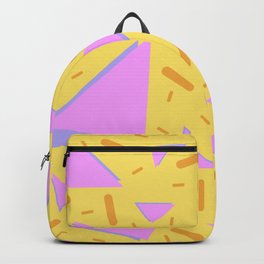 TRIANGLES AND BARS PATTERN DESIGN Backpack