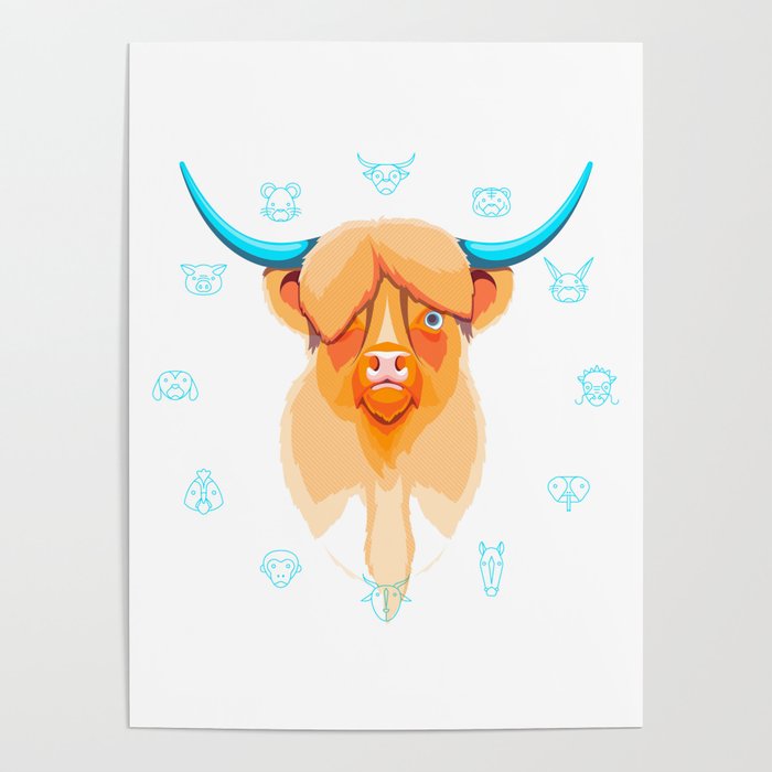 Year of the Ox 2021 Poster