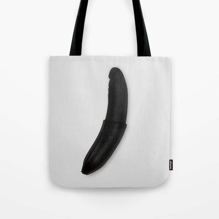 Black n Banana Tote Bag