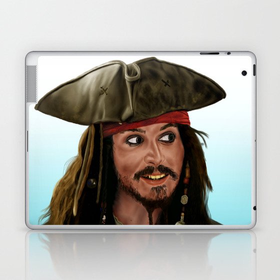 Jack Sparrow Laptop & iPad Skin