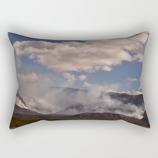 Cedar City Forest Fire - I Rectangular Pillow