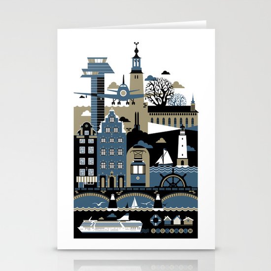 Stockholm Stationery Cards