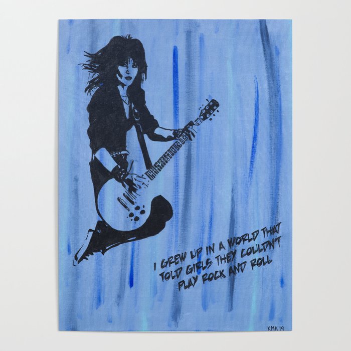 Women of Punk - Joan Jett Poster