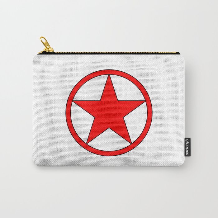 Red Star and Circle. Carry-All Pouch
