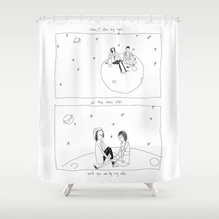 Once in a lifetime Shower Curtain