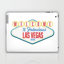 Welcome to Las Vegas Nevada logo. Laptop Skin