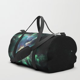 Mint Green Periwinkle Planetary Nebula ngc_2818  Duffle Bag