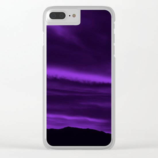 SW Velvet Morning Clear iPhone Case