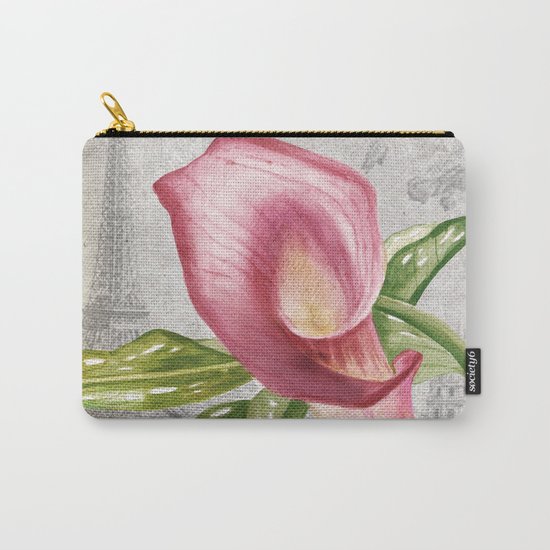 Macro Flower #4 Carry-All Pouch