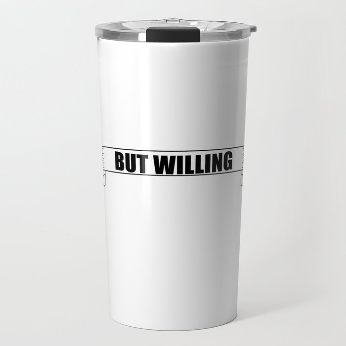 Introverted But Willing to Discuss Marimba Travel Mug