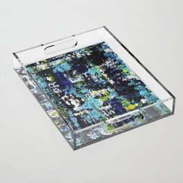 Abstract Acrylic Tray