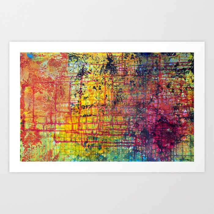 Blood Stained Art Print