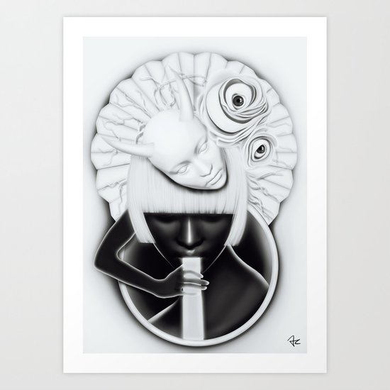 "Obake" Art Print