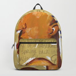 v6 Resiliency Tested Backpack | Culture, Acrylic, Vintage, Oil, Pop Art, Painting, Abstract, Africanamerican, Blackhistory, Street Art 