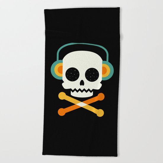 Life is cool Beach Towel