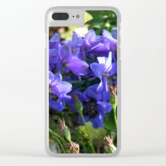 Spring flowers Clear iPhone Case