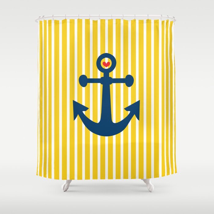 Make Hope your Anchor Shower Curtain
