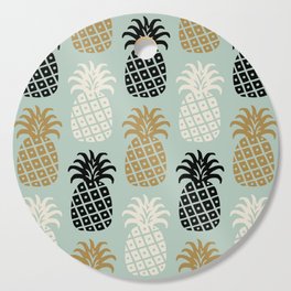 Retro Mid Century Modern Pineapple Pattern 78 Cutting Board