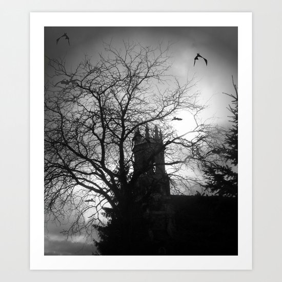 Release the bats Art Print