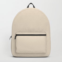Simply Buttercream Off-White  Solid Color Block Spring Summer 2021  Backpack