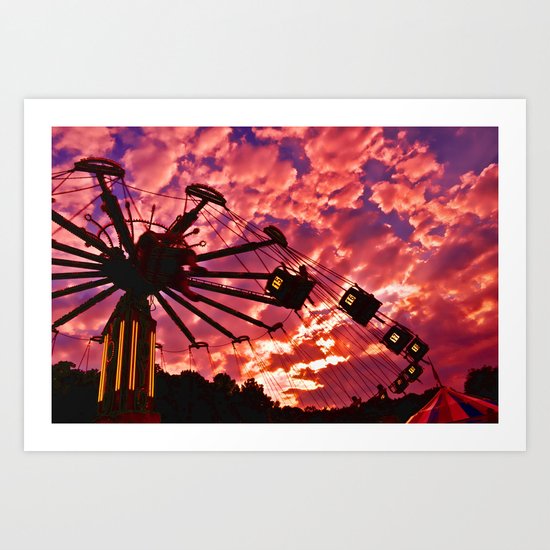 Summer Swing Art Print