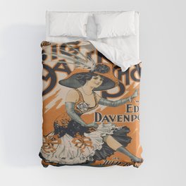 Vintage poster - The Girl from Paris Duvet Cover