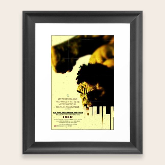 Hulk Framed Art Print