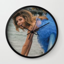 Miss Santa Monica Wall Clock