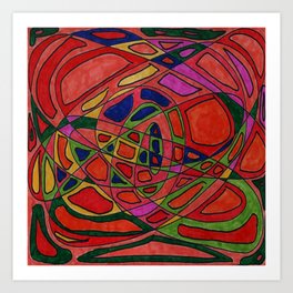 Abstract Patterned Design Art Print