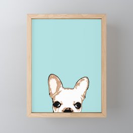 French Bulldog Symphony Cruise Framed Mini Art Print