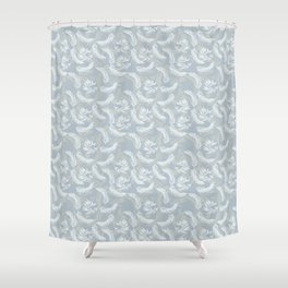 Kelp Forest Muted Shower Curtain
